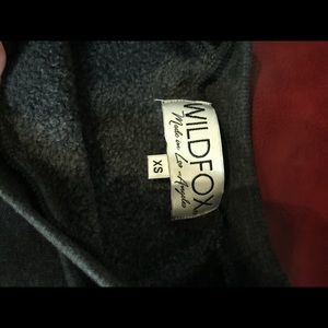 Wildfox scattered hearts sweatshirt